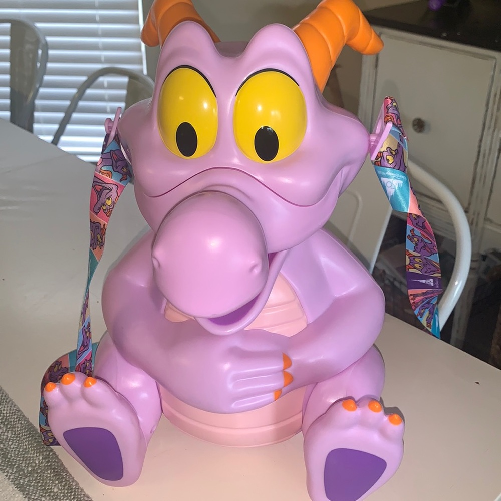 Disneyworld 50th Anniversary Figment Popcorn Bucket